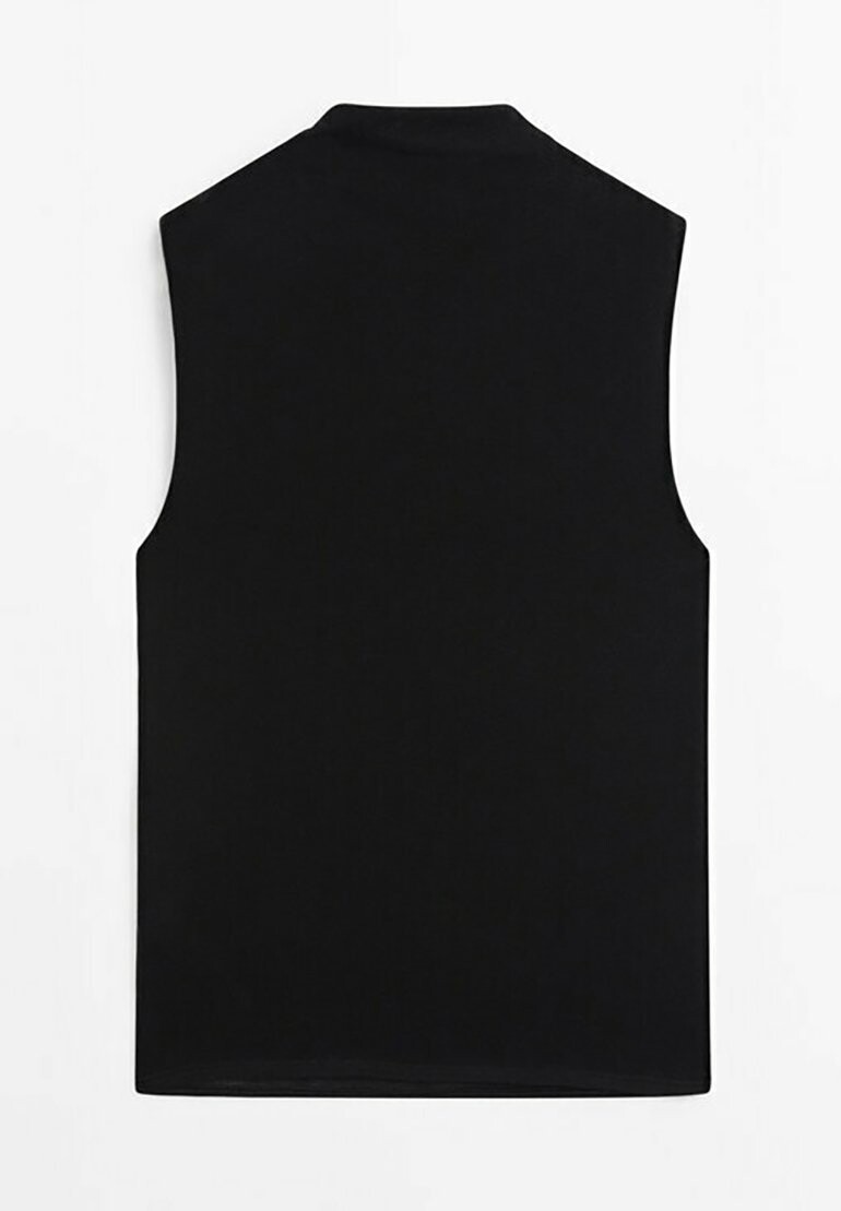 

Топ FUNNEL NECK Massimo Dutti, черный