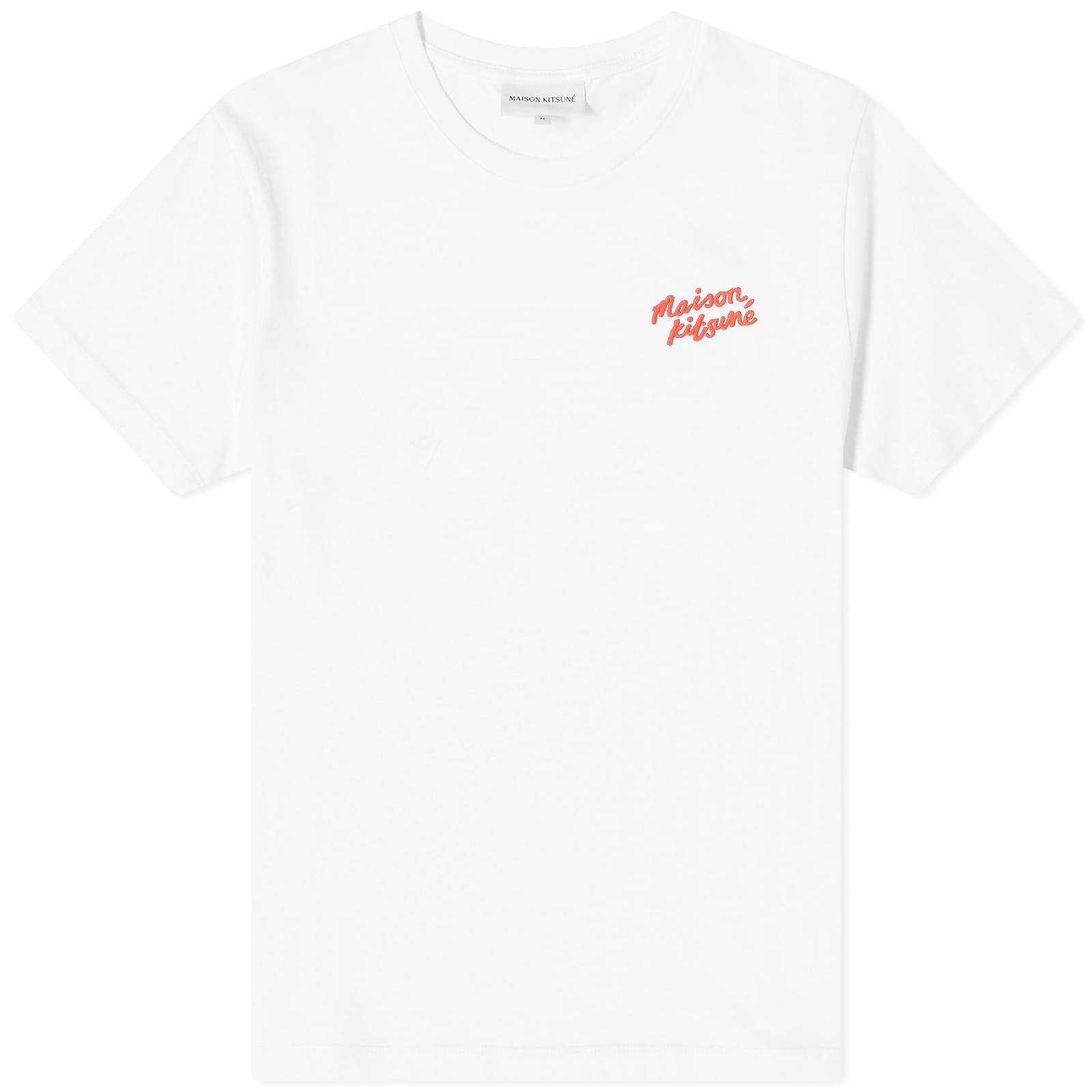 

Футболка Maison Kitsune Handwriting Regular, белый