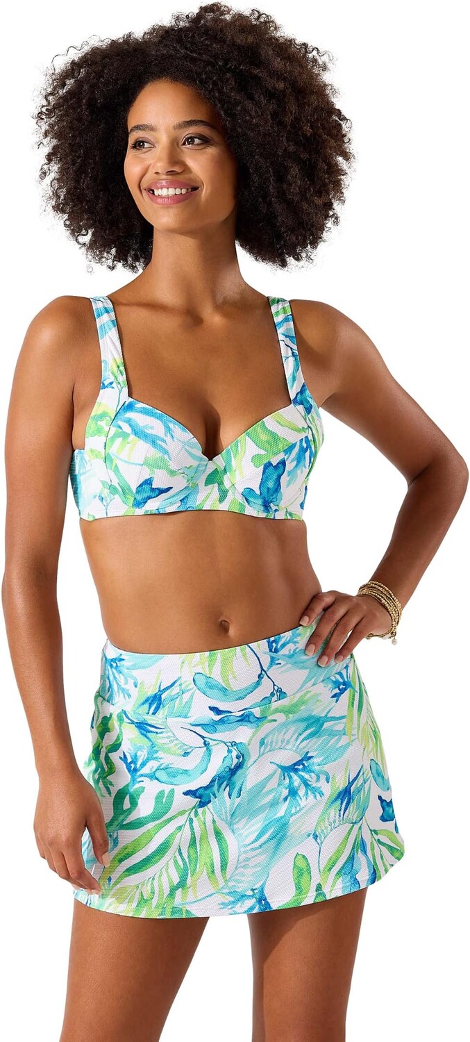 

Бюстгальтер на косточках Island Cays Sea Fronds Tommy Bahama, белый