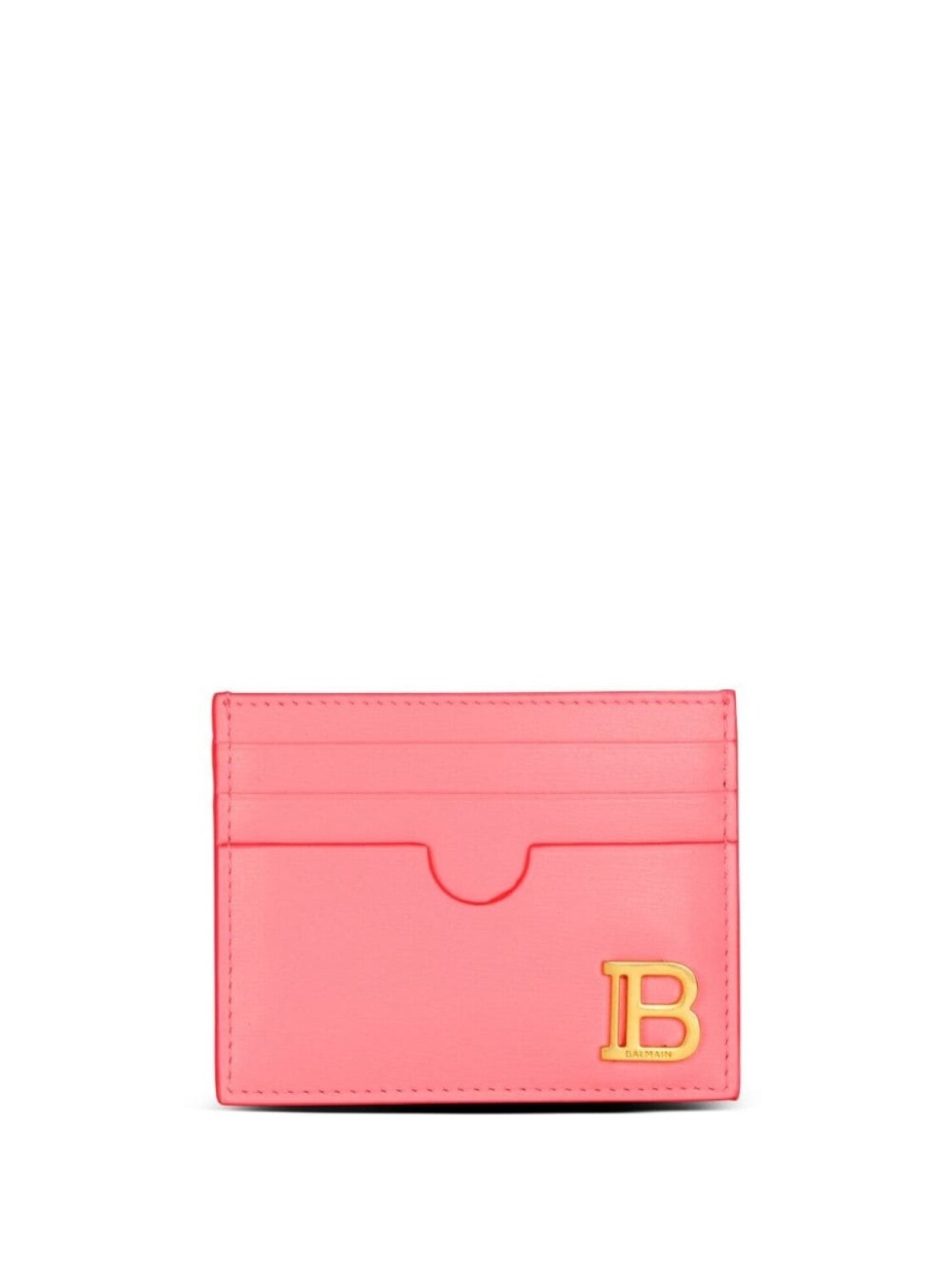 

Balmain кожаный картхолдер B-Buzz, розовый