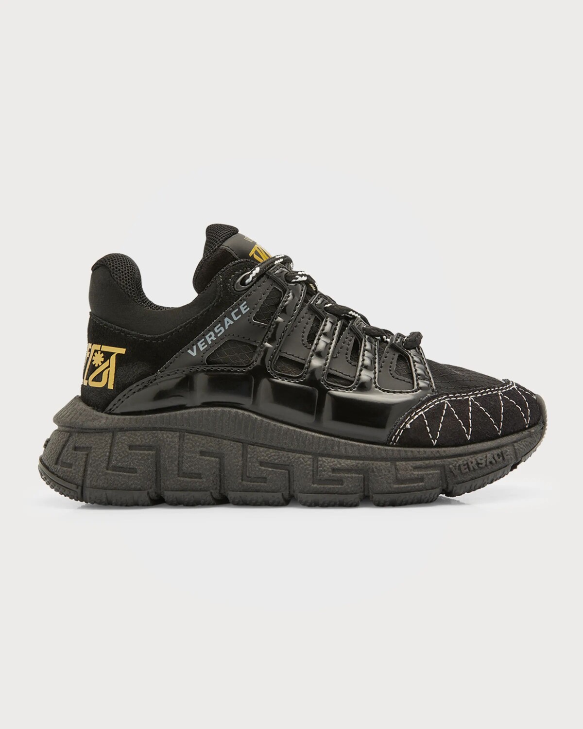 

Детские кроссовки Trigreca Tonal Fashion, для малышей Versace, цвет Nero/Oro