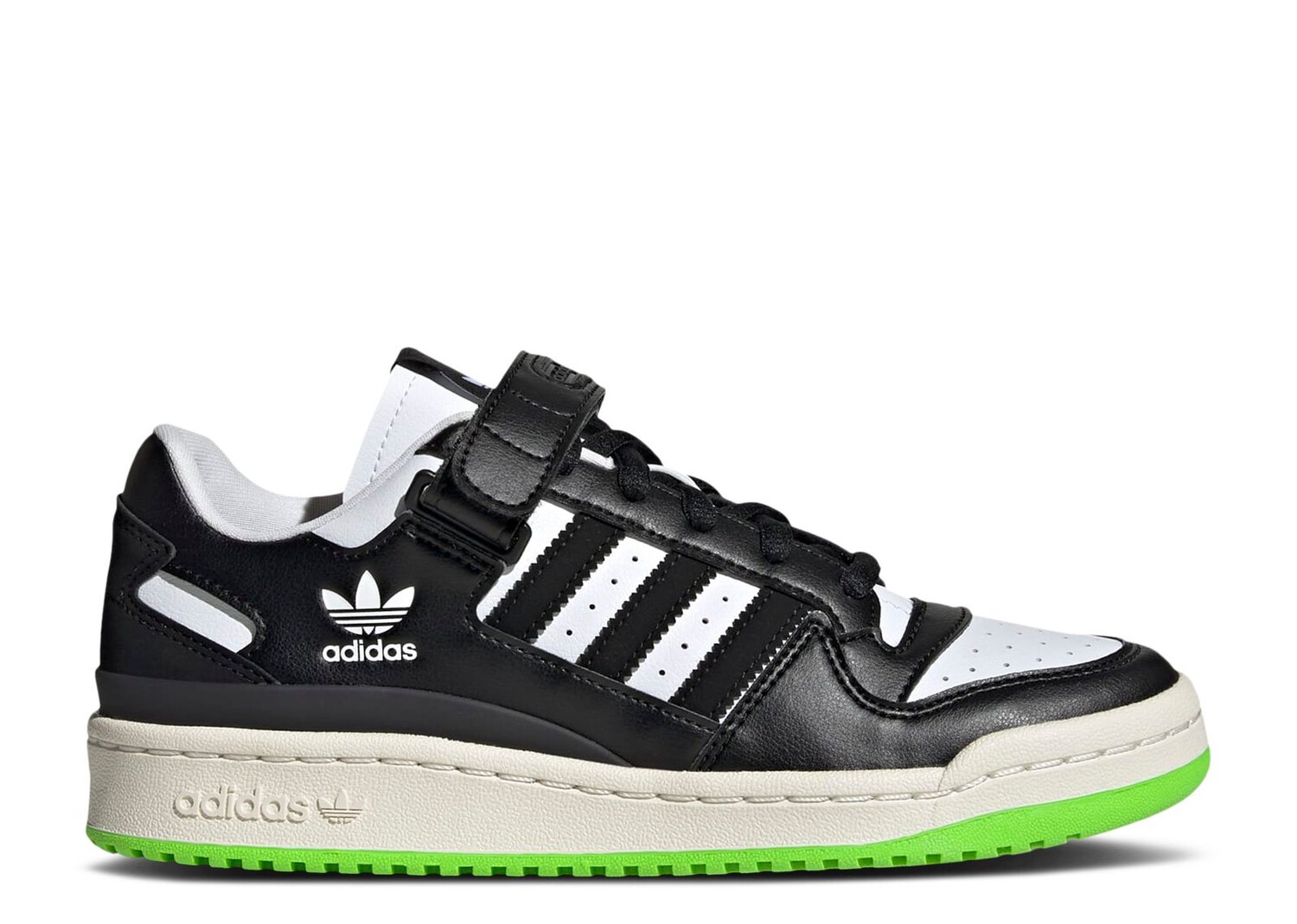 

Кроссовки adidas Wmns Forum Low 'Black Neon Green', черный