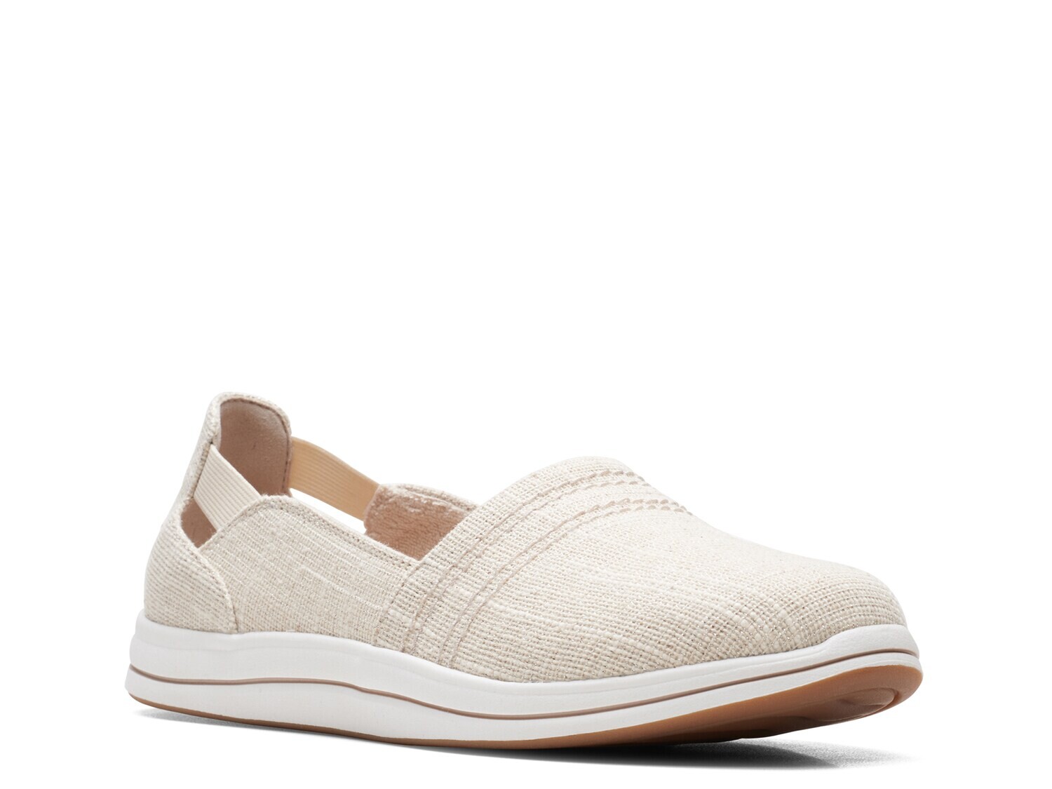 

Слипоны Cloudsteppers Breeze Step II Clarks, бежевый