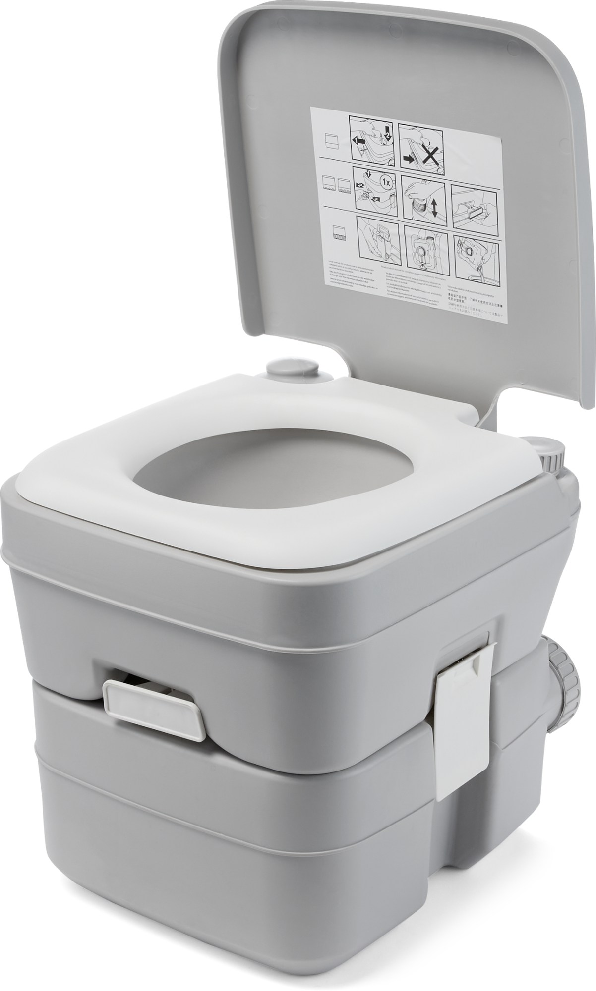 Санипотти туалет 966 Dometic cfx3 95 двухзонный охладитель с питанием dometic черный