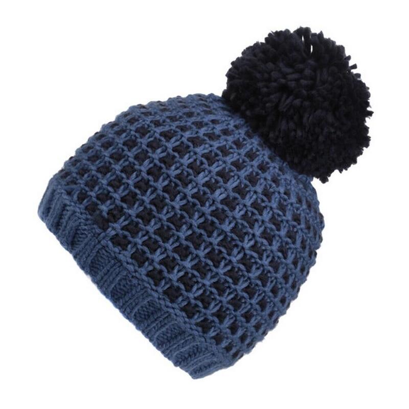 цена Женская шапка-бини с кисточками Dalary Синяя, Темно-синяя REGATTA, цвет azul