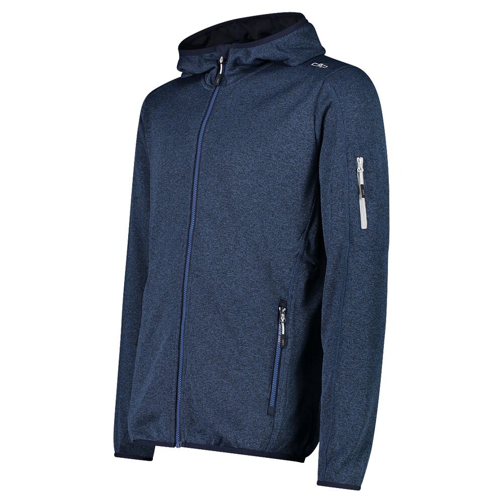 

Толстовка на молнии CMP 31H5007 Hooded, синий
