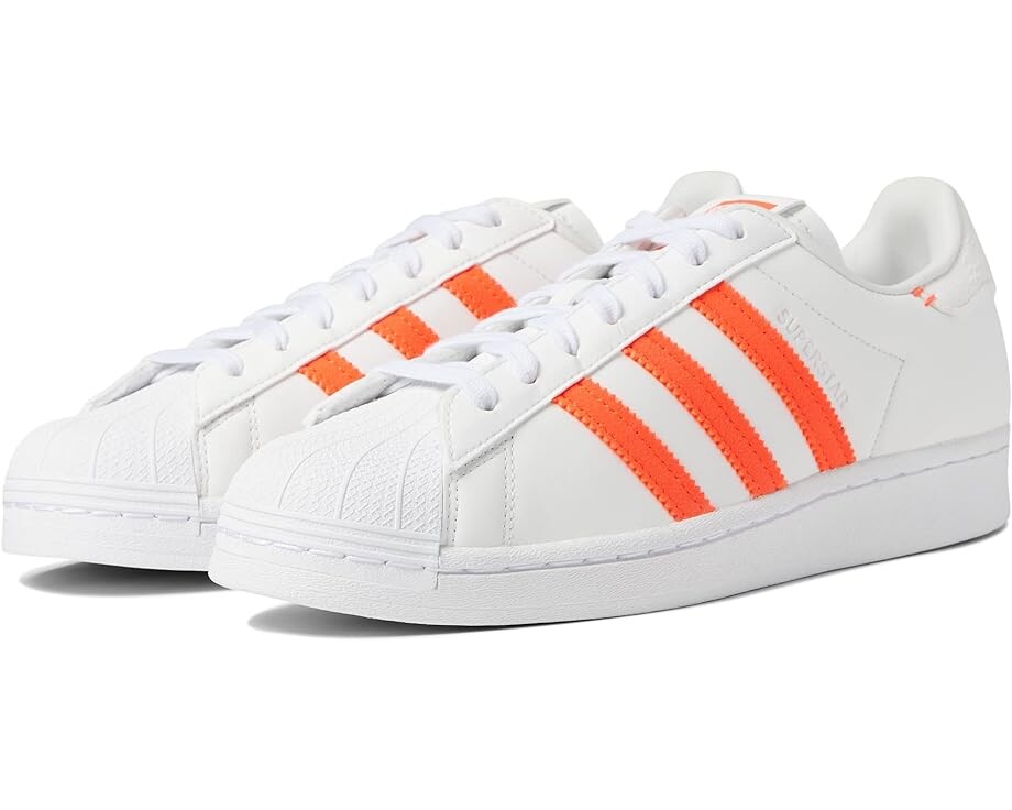

Кроссовки Adidas Superstar W, цвет Crystal White/Solar Red/Grey