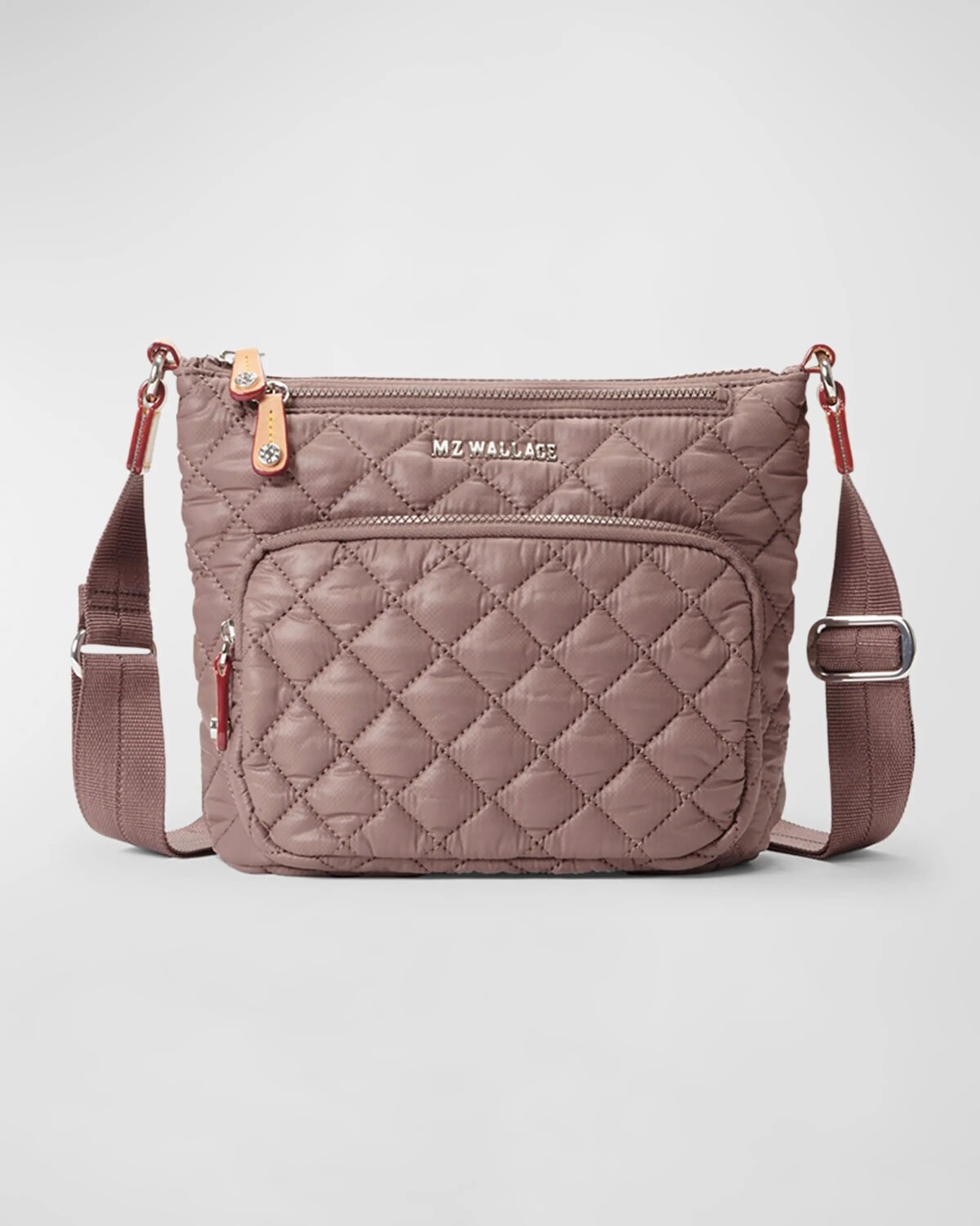 

Стеганая нейлоновая сумка через плечо Metro Scout Deluxe Mz Wallace, фиолетовый