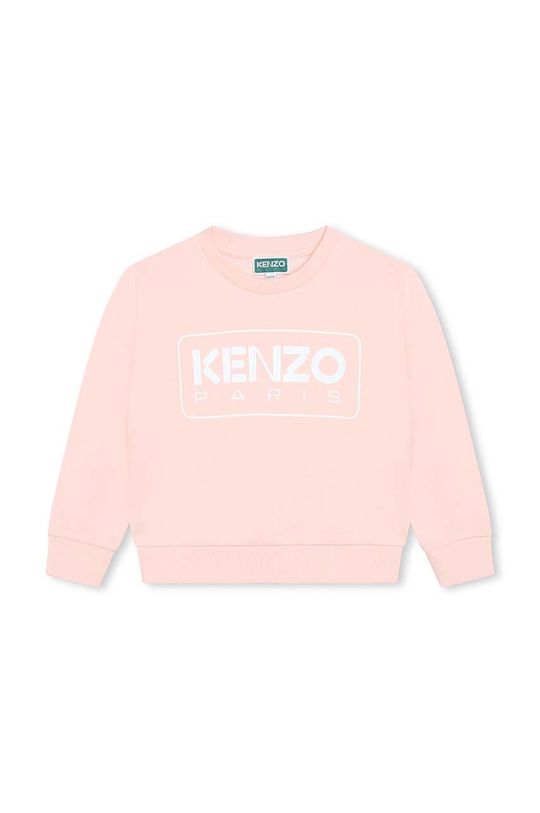 Хлопковая толстовка Kenzo Kids для мальчиков и девочек Kenzo kids, розовый