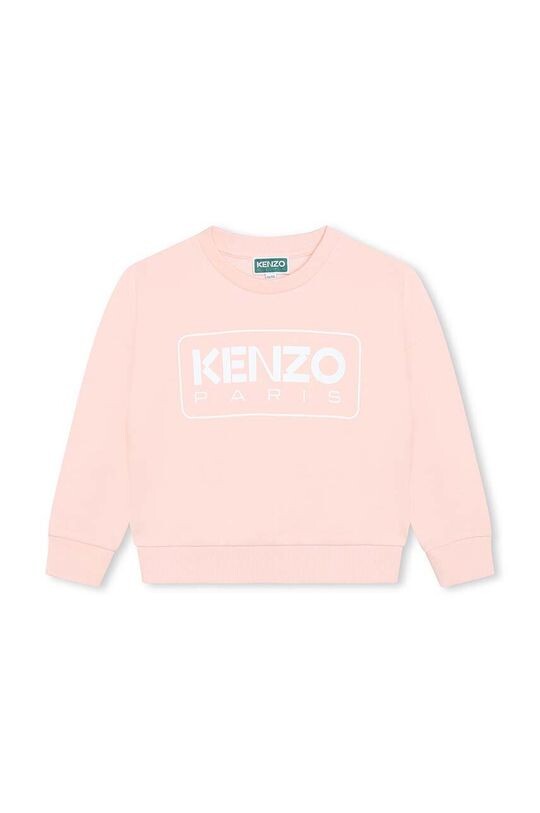 

Хлопковая толстовка Kenzo Kids для мальчиков и девочек Kenzo kids, розовый
