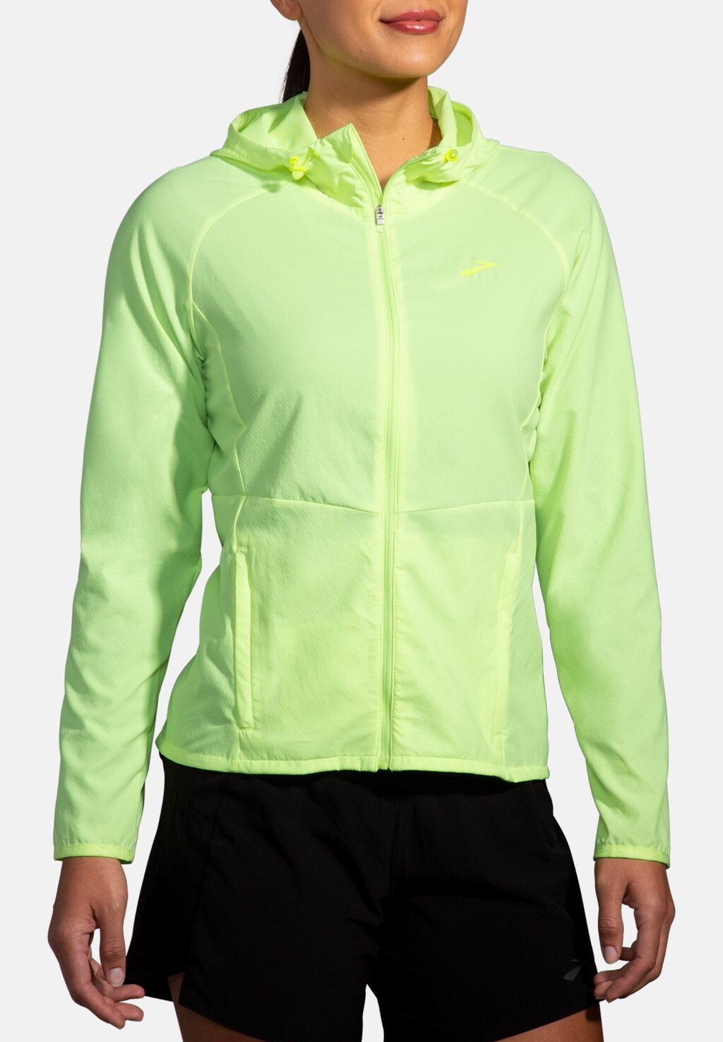 

Куртка для бега CANOPY Brooks, цвет lt lime