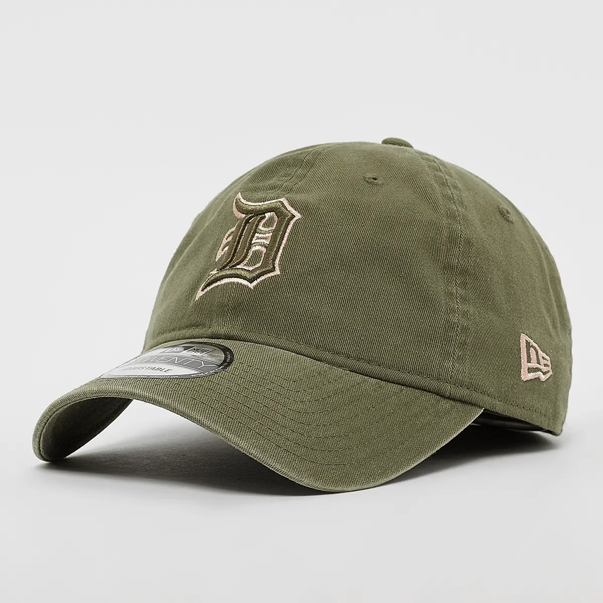 

Бейсболка New Era 9Twenty Neutral Washed MLB Detroit tigers, зеленый