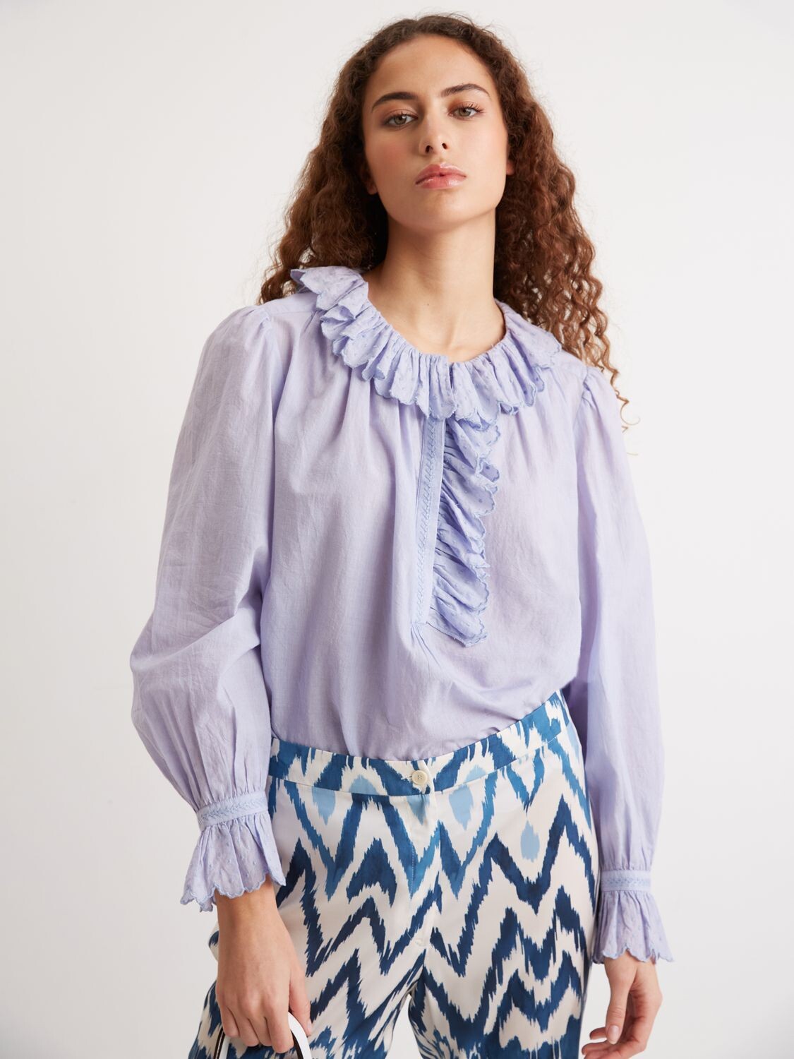 

Блузка Gerard Darel Charline, синяя