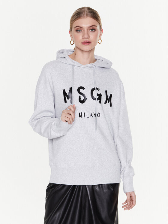

Толстовка обычного кроя Msgm, серый