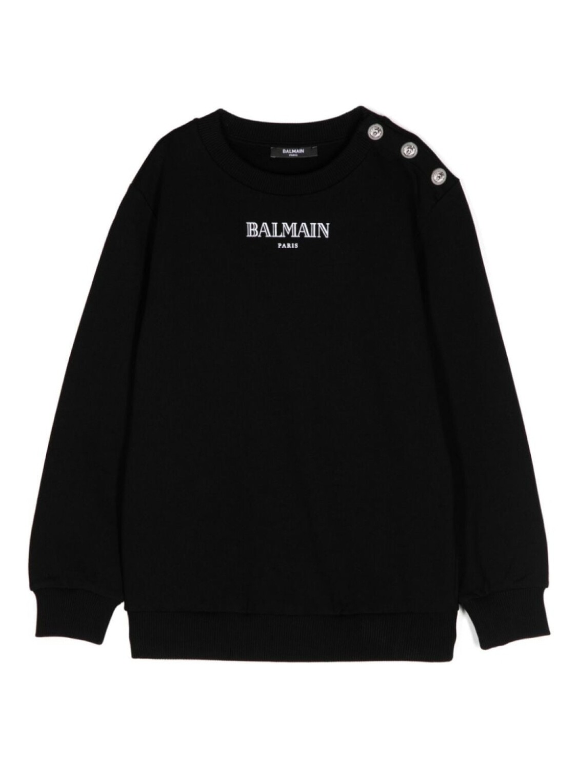 

Balmain Kids толстовка с логотипом, черный