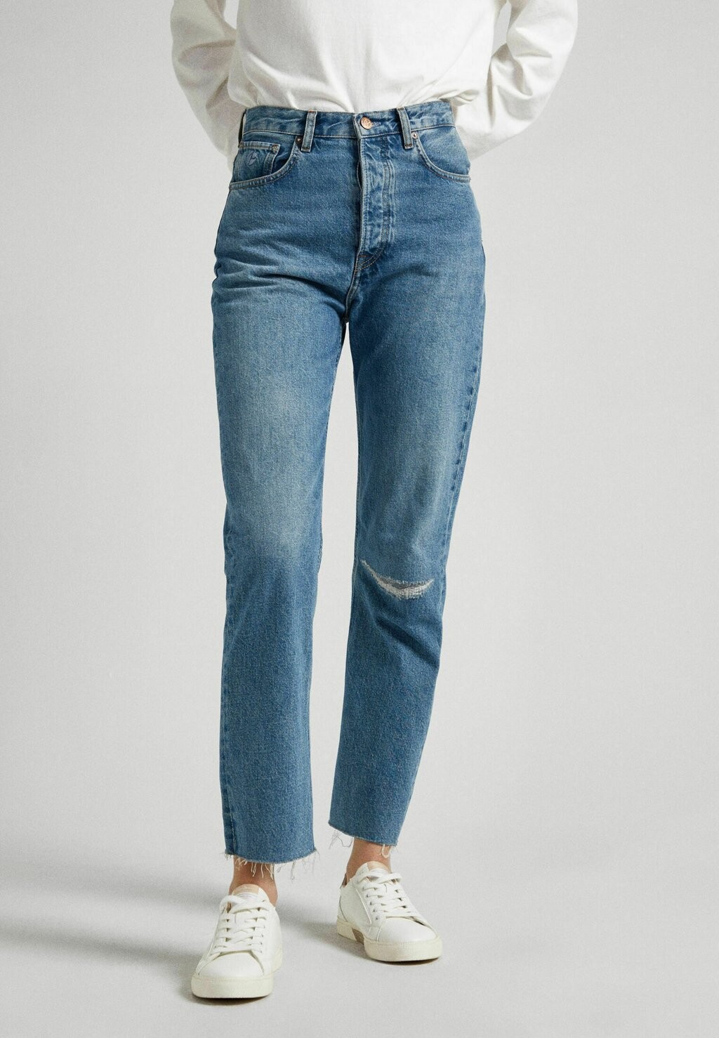 

Джинсы прямого кроя Pepe Jeans, цвет denim
