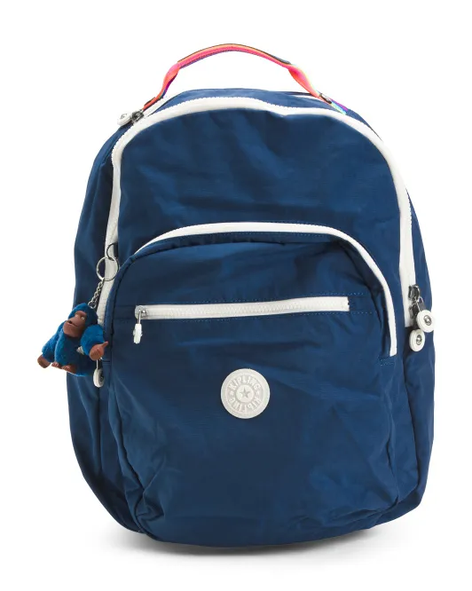 

Нейлоновый рюкзак Seoul Rainbow Web Kipling, цвет Admiral Blue