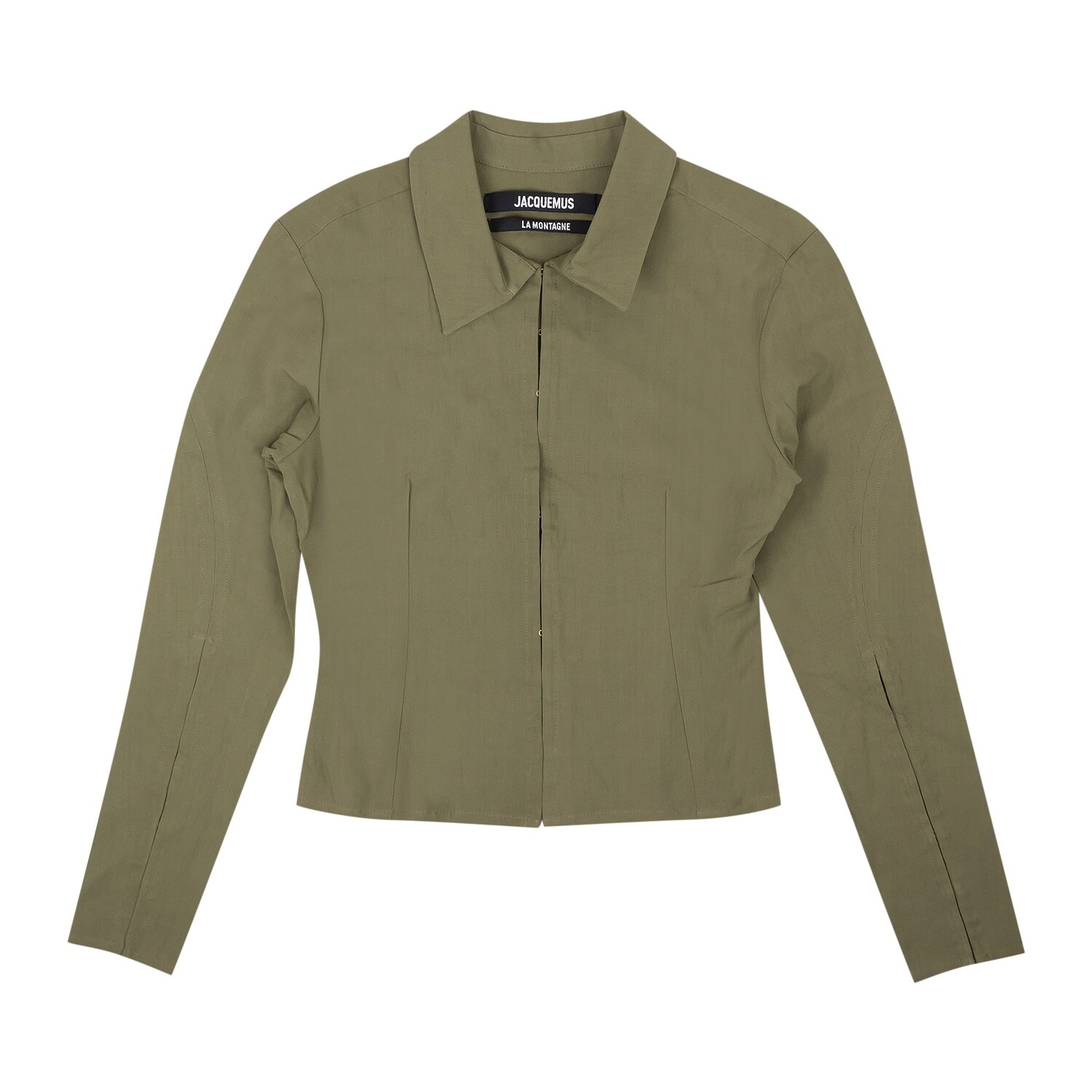

Рубашка Jacquemus La Chemise Obieu Хаки