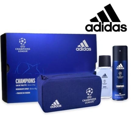 

adidas Champions League Eau De Toilette For Men 50ml With Deodorant 150ml And Pouch