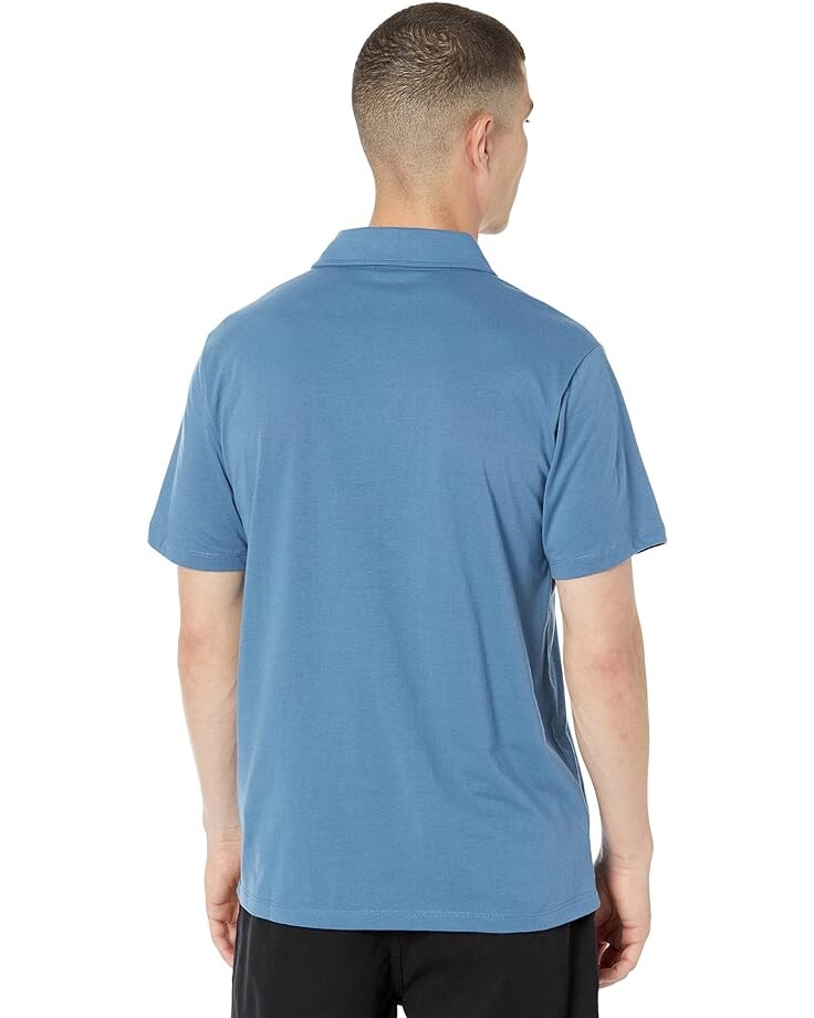 

Поло Hurley H2O-Dri Ace Short Sleeve Polo, цвет Medium Blue