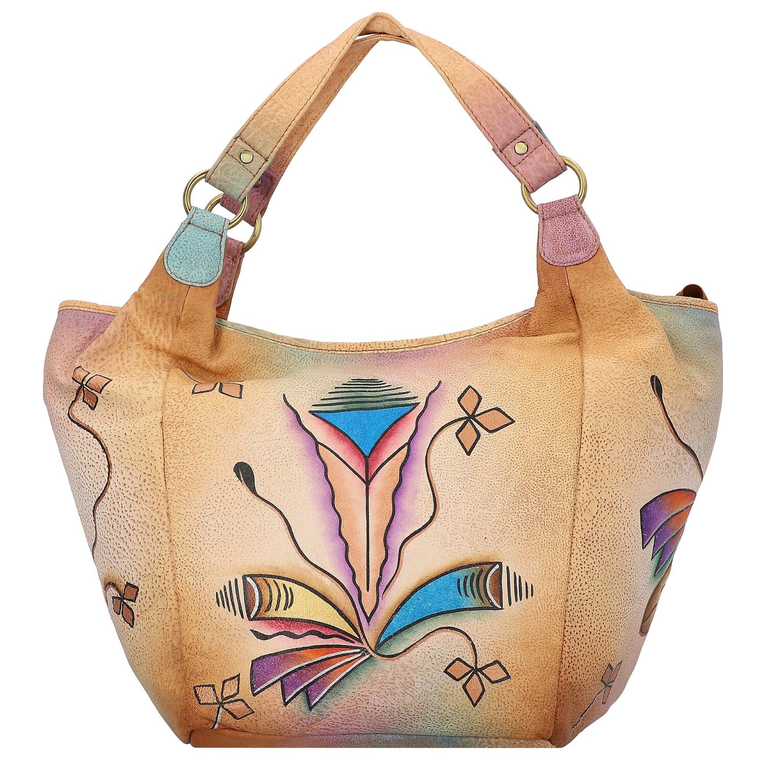 

Сумка через плечо Greenland Nature Art+Craft Leder 22 cm, цвет handbemalt