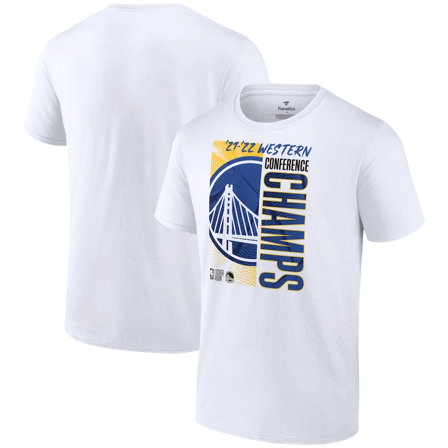 

Футболка с коротким рукавом Fanatics Branded Golden State Warriors, белый