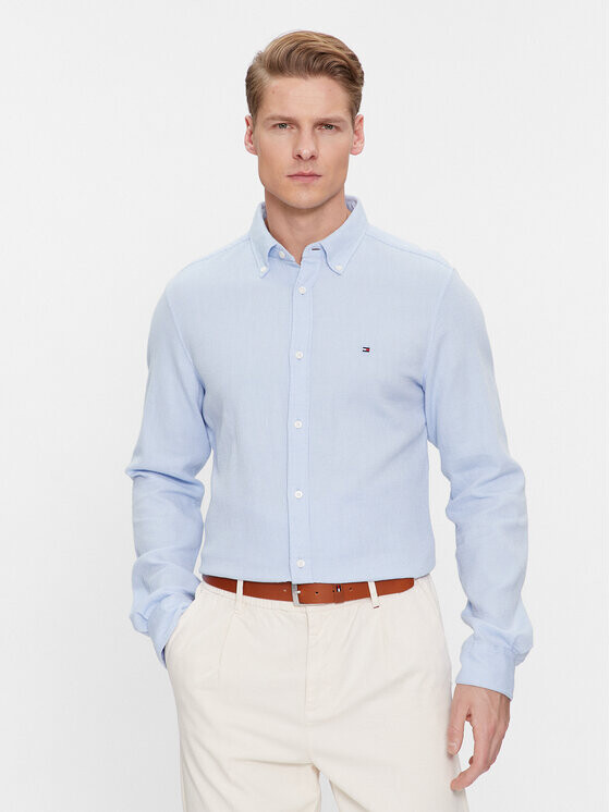 

Рубашка стандартного кроя Tommy Hilfiger, синий