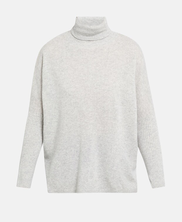 

Кашемировый джемпер с высоким воротником Notshy Cashmere, темно-серый