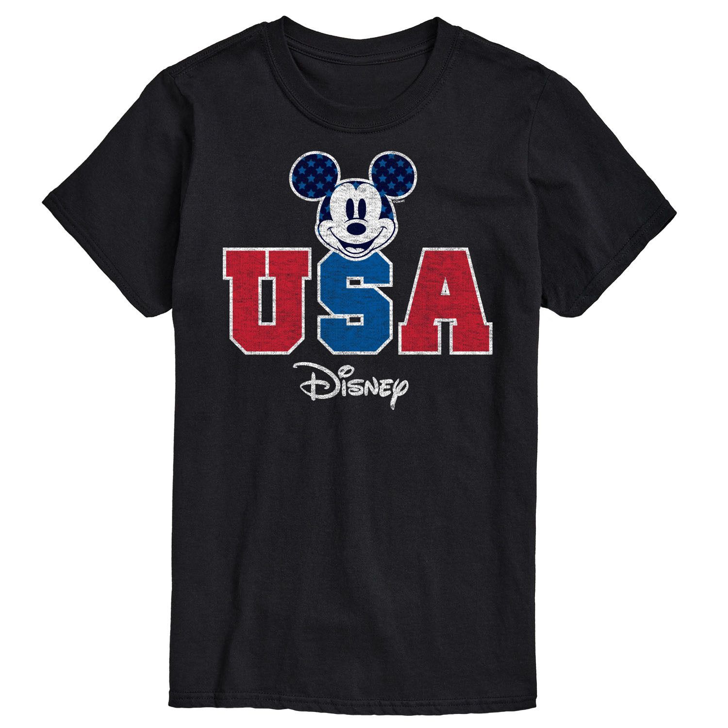 Мужская футболка с рисунком Микки Мауса Disney's США мужская футболка с рисунком микки hybrid серый