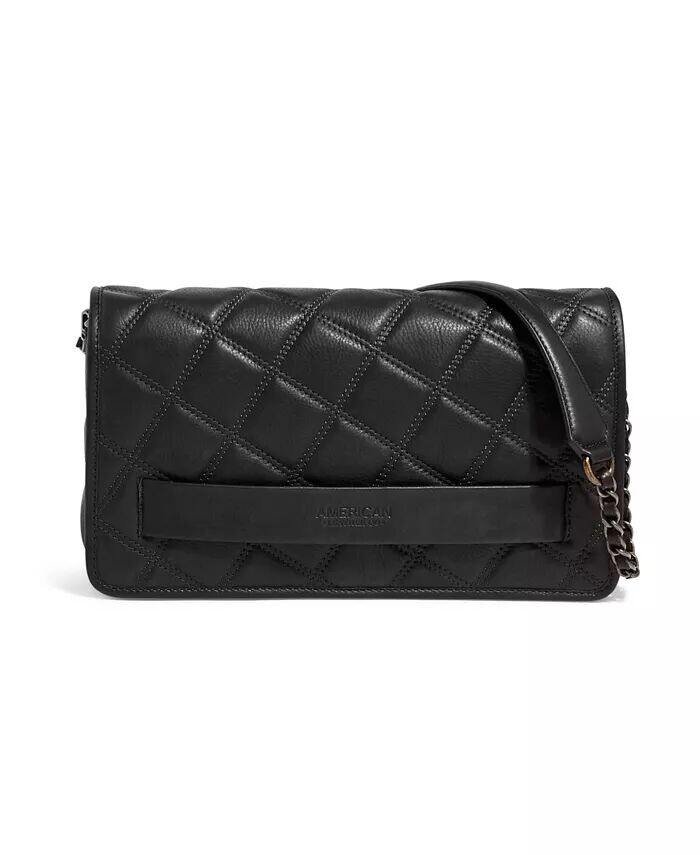 

Стеганое трансформируемое плечо Emerson American Leather Co., черный