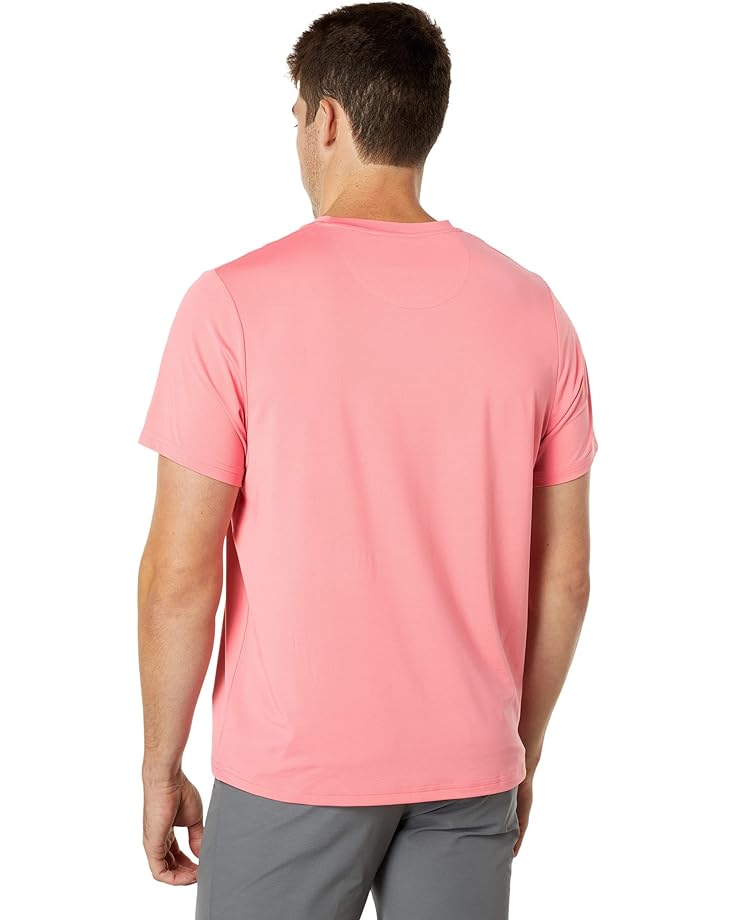 Футболка Original Penguin Golf Solid Performance Short Sleeve Tee, цвет Geranium Pink футболка fila kaab performance short sleeve tee цвет black nine iron