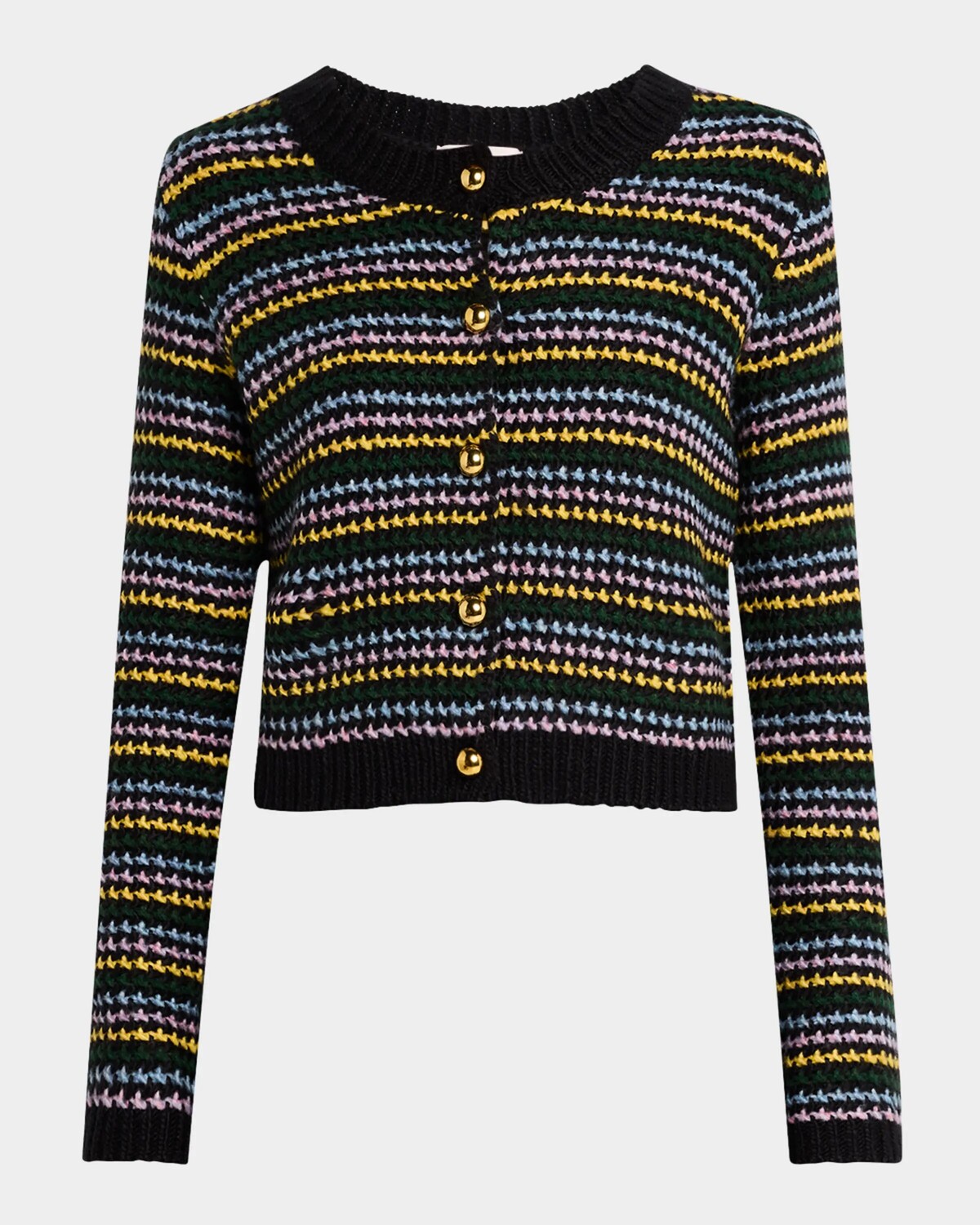 

Кардиган в полоску Romina Cinq A Sept, цвет Black Multi