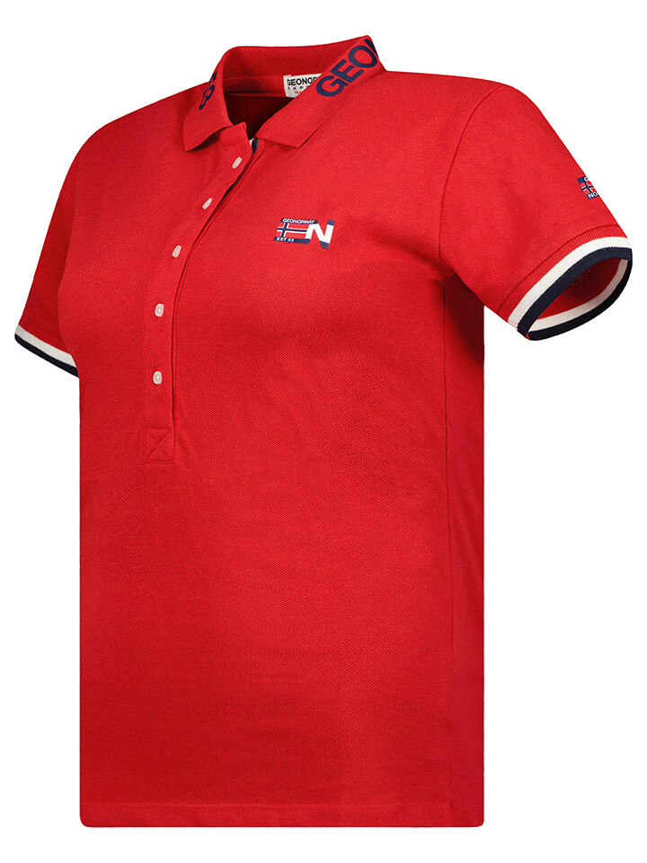 

Поло Geographical Norway Kanolet, красный