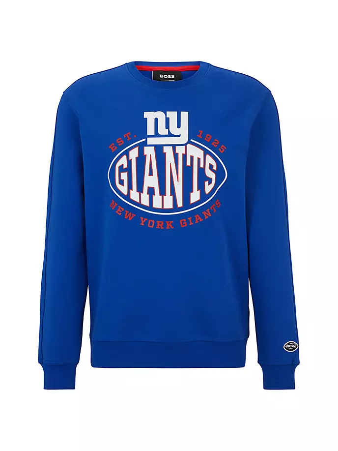 

Толстовка из хлопковой смеси BOSS x NFL с совместным брендингом Boss, цвет giants blue