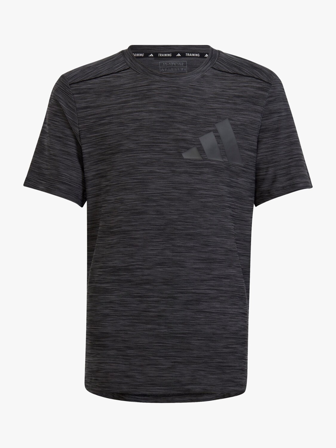 

Детская футболка AEROREADY Хезер adidas, серый шесть/черный