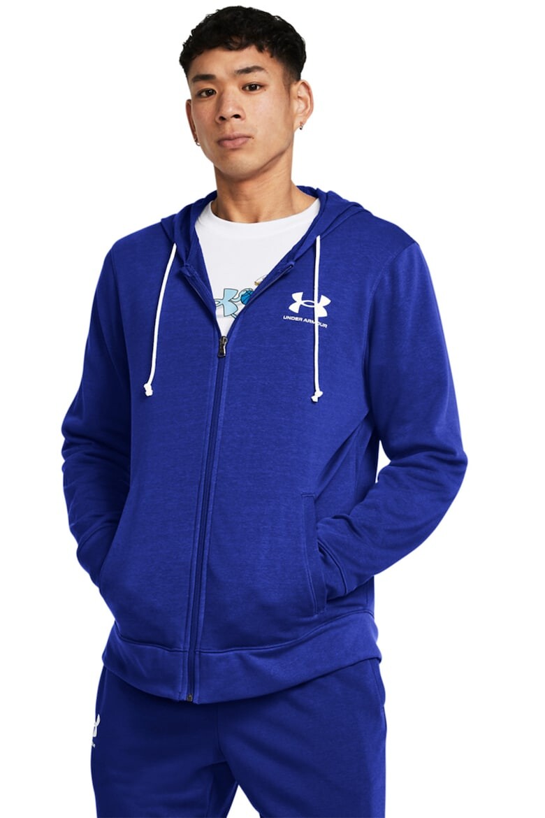 

Спортивная толстовка на молнии Rival Under Armour, синий