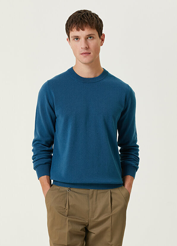 

Синий кашемировый свитер Paul Smith