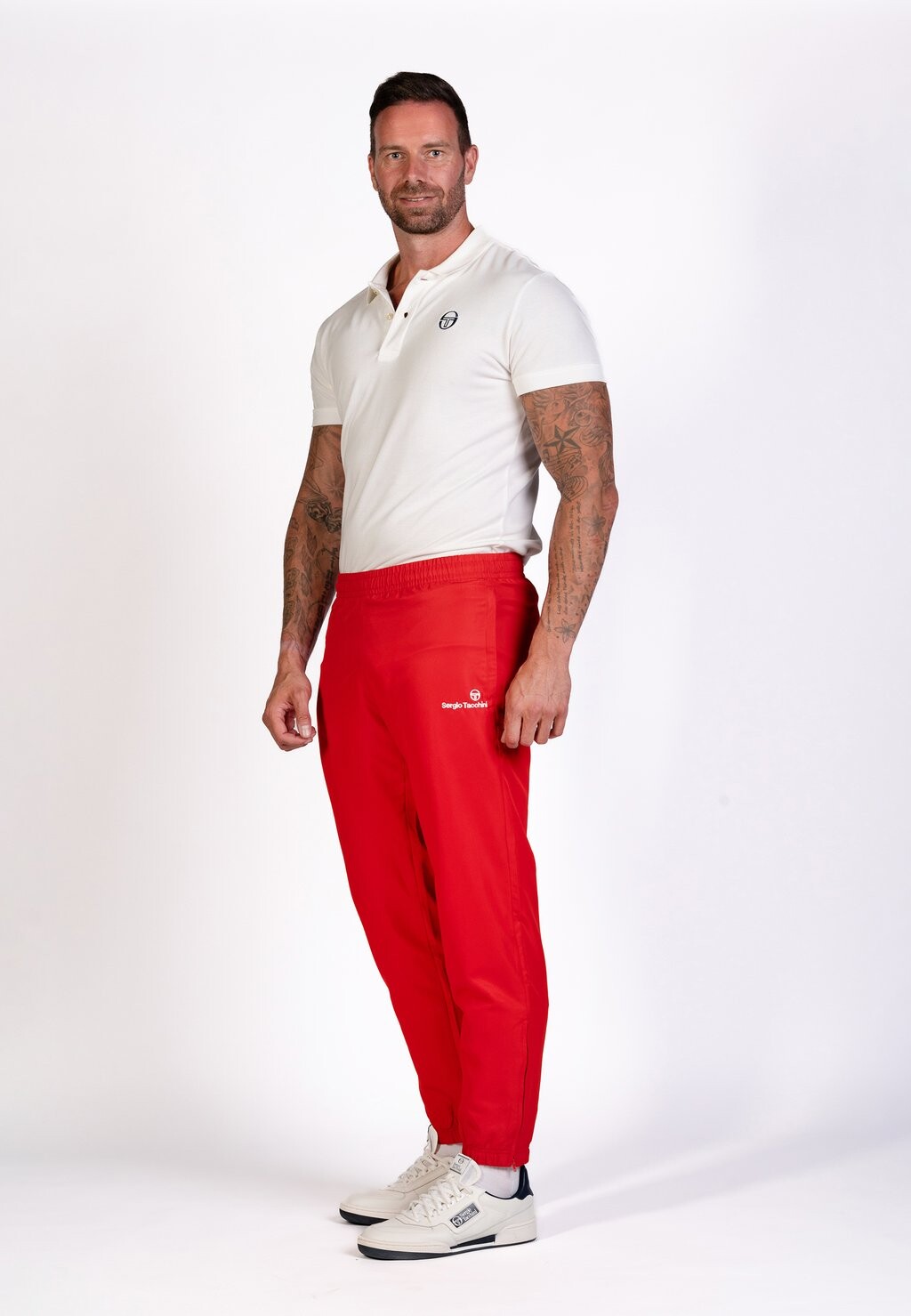 

Спортивные брюки Sergio Tacchini, темно-красный