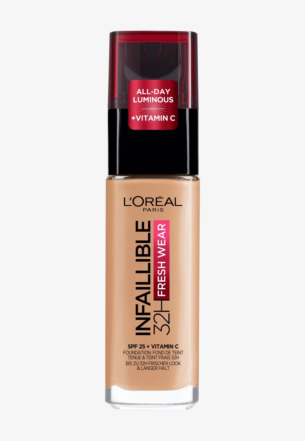 

Тональный крем Infaillible 32H Fresh Wear Make-Up L'Oréal Paris, цвет radiant sun