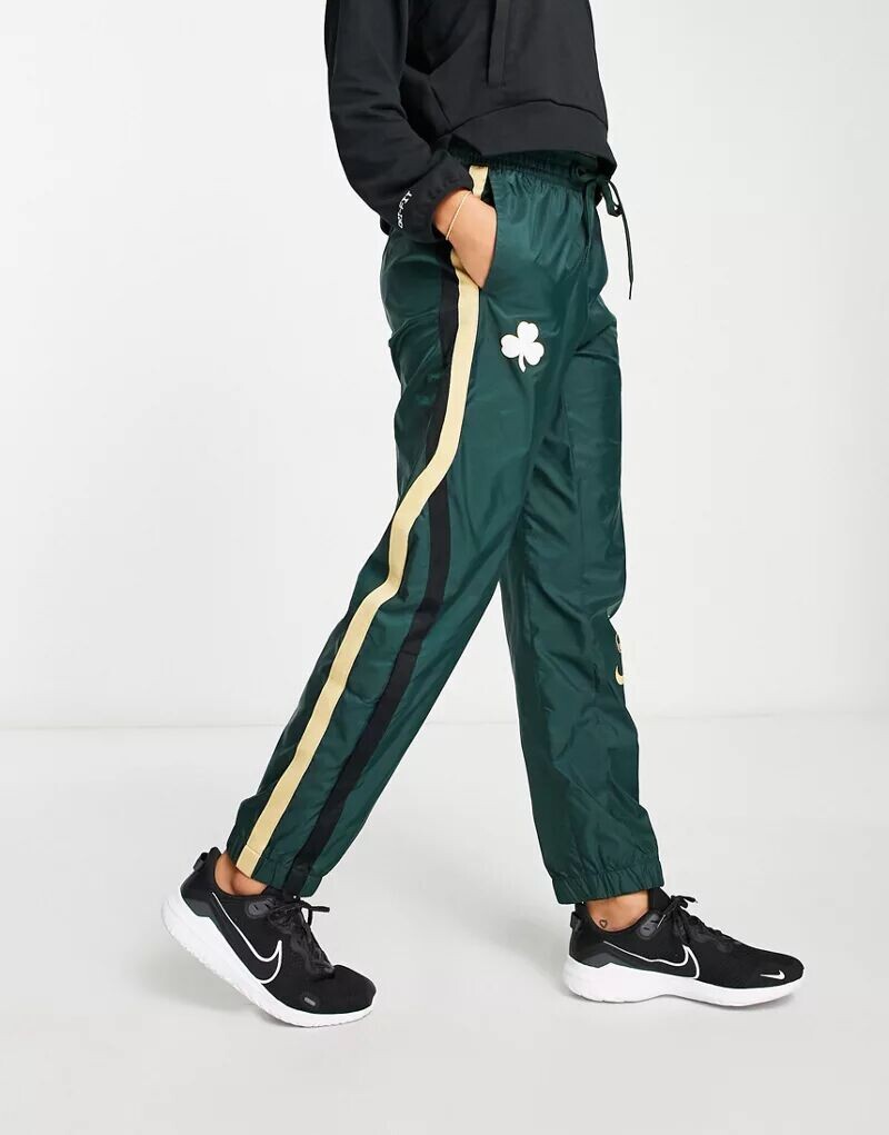 

Зеленые спортивные джоггеры Nike NBA Boston Celtics