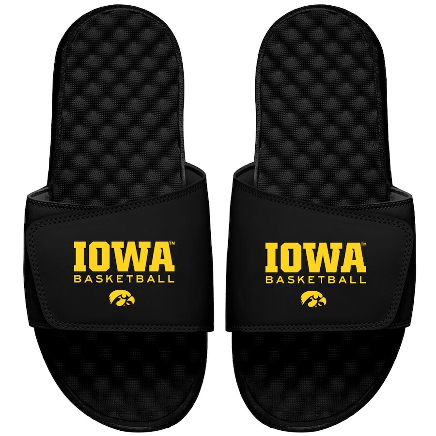 

Шлепанцы ISlide Iowa Hawkeyes, черный