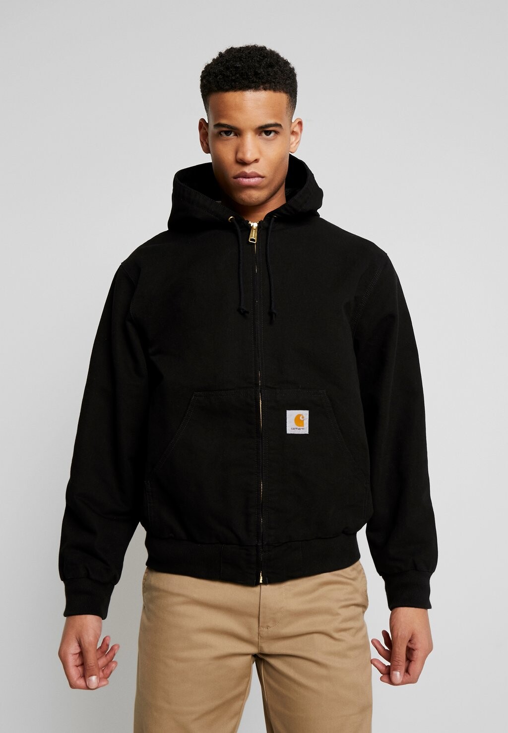

Куртка Carhartt WIP КУРТКА ACTIVE DEARBORN, цвет black rinsed