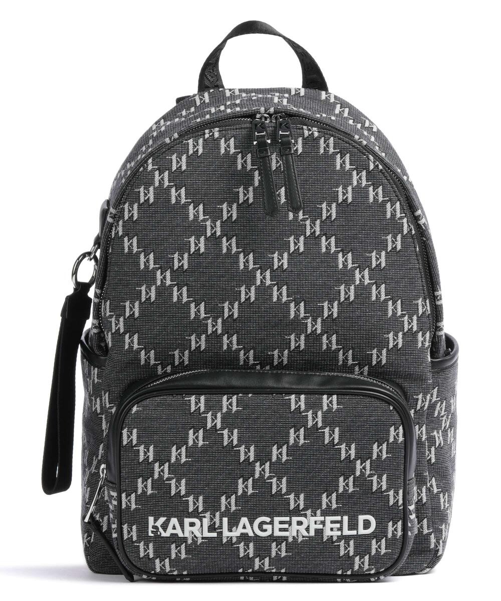 

Рюкзак Monogram 13″ хлопок, полиэстер Karl Lagerfeld, серый