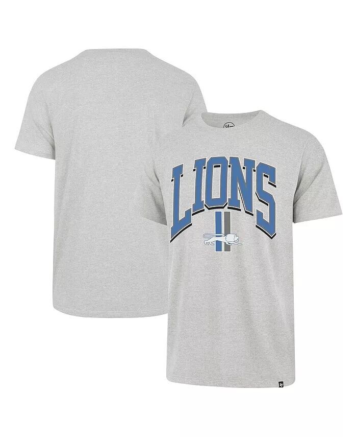 

Мужская серая футболка Detroit Lions Walk Tall Franklin '47 Brand, серый