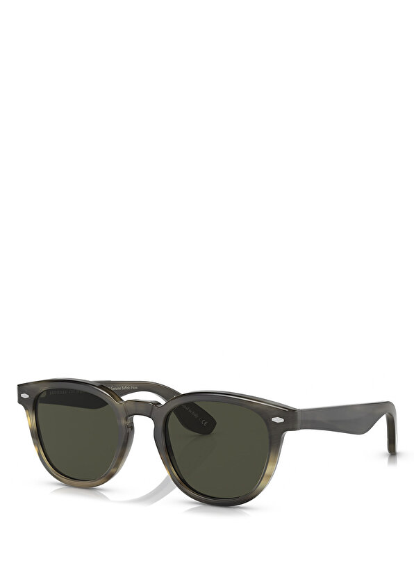 Женские солнцезащитные очки круглой формы Brunello Cucinelli очки круглой формы moo s ic berlin
