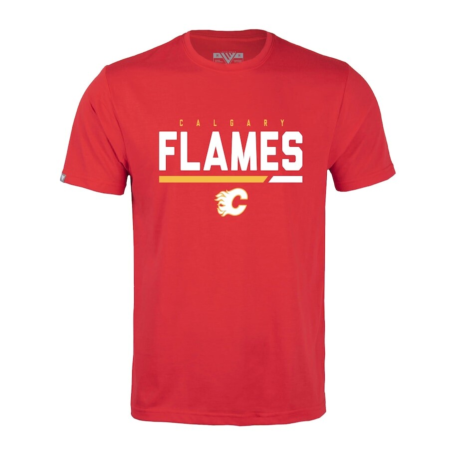 

Футболка с коротким рукавом Levelwear Calgary Flames, красный
