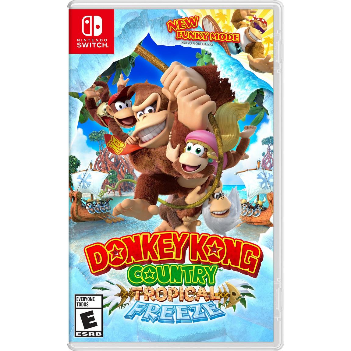 Видеоигра Donkey Kong Country Tropical Freeze - Nintendo Switch monster hunter rise nintendo switch
