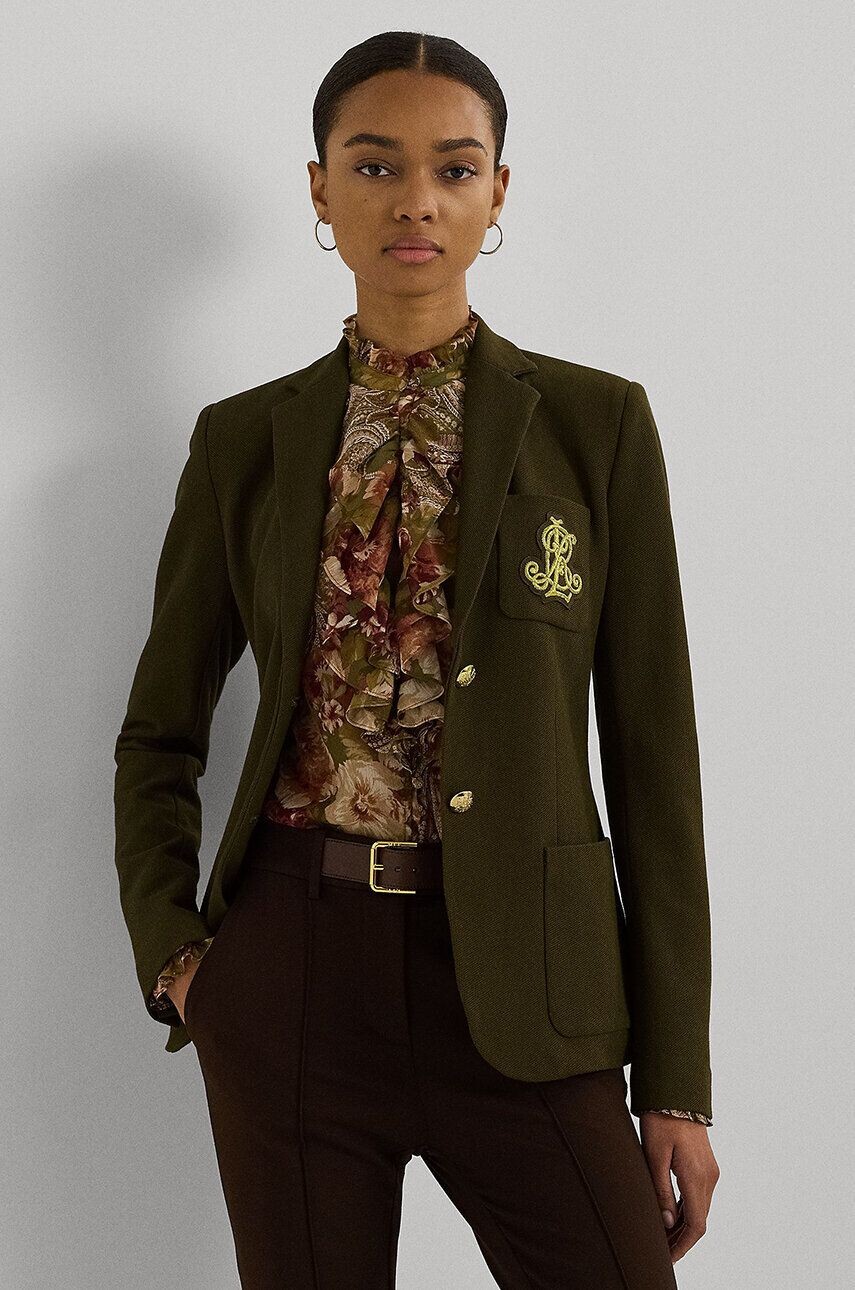 

Пиджак Lauren Ralph Lauren, зеленый