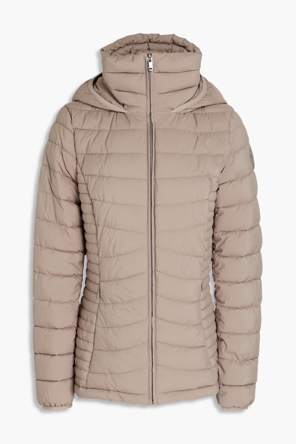 

Стеганая куртка с капюшоном Dkny, светло-коричневый