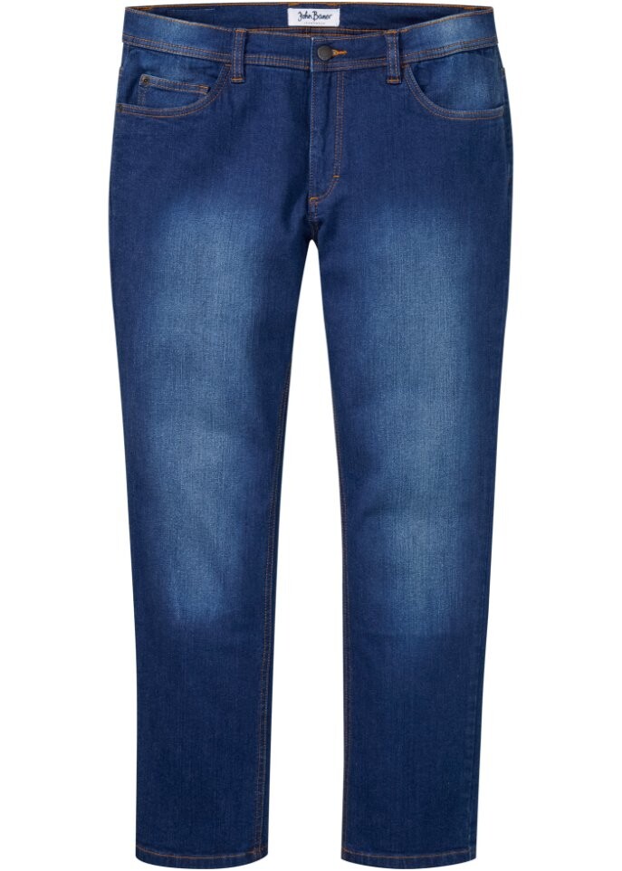 

Прямые эластичные джинсы прямого кроя essential John Baner Jeanswear, синий